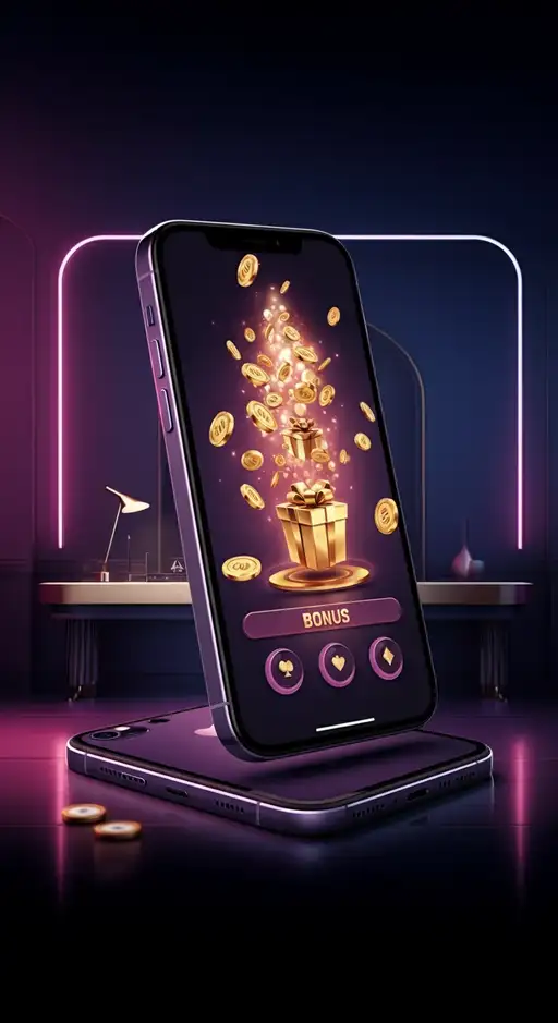 Joueur activant un bonus de bienvenue sur l'interface moderne de Casino Celsius avec des tours gratuits en arrière-plan